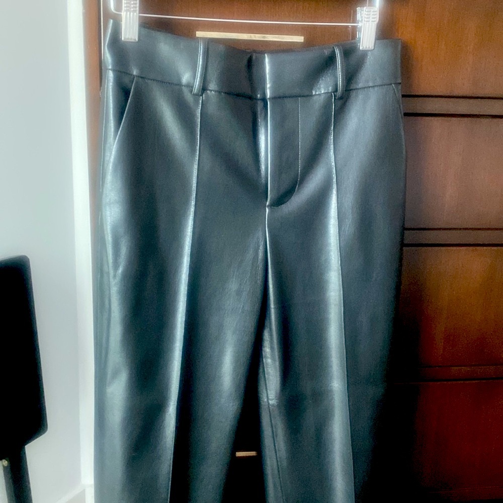 Alice + Olivia Ming Faux Leather Pant - Picture 6 of 8